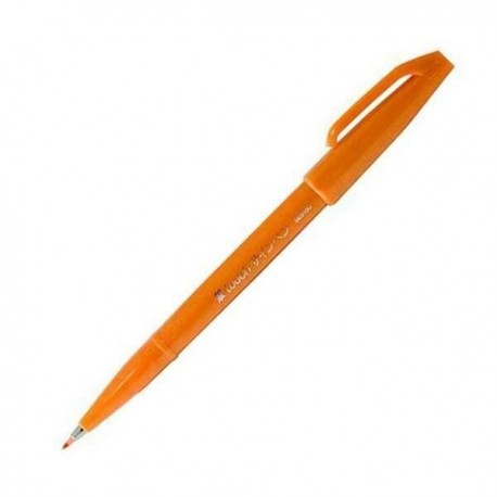 Pentel Touch Sign Pen - Orange