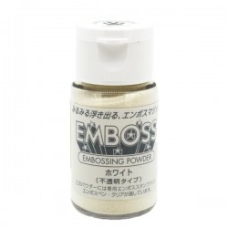 Polvere per emobossing - WHITE