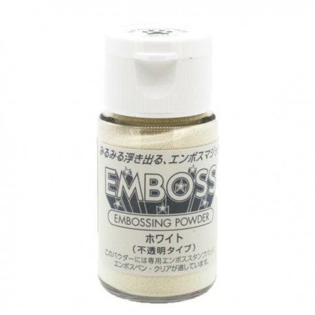 Polvere per emobossing - WHITE