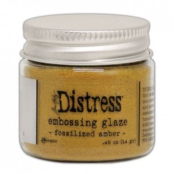 DISTRESS EMBOSSING GLAZE - FOSSILIZED AMBER
