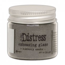 DISTRESS EMBOSSING GLAZE - HICKORY SMOKE