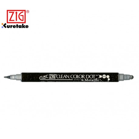 ZIG CLEAN COLOR DOT - METALLIC SILVER