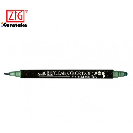 ZIG CLEAN COLOR DOT - METALLIC GREEN