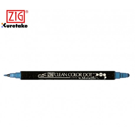 ZIG CLEAN COLOR DOT - METALLIC BLUE