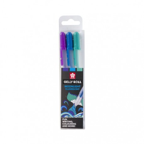 GELLY ROLL - MOONLIGHT FLUORESCENT - OCEAN