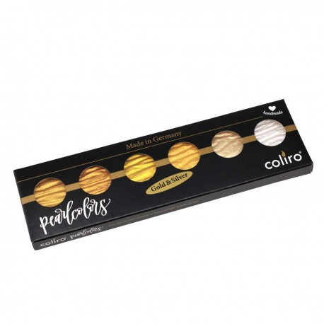 COLIRO PEARL COLOR SET - GOLD & SILVER