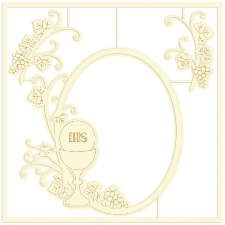 P13 - LIGHT CHIPBOARD EMBELISHMENTS FIRST COMMUNION 04