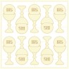 P13 - LIGHT CHIPBOARD EMBELISHMENTS FIRST HOLY COMMUNION 02