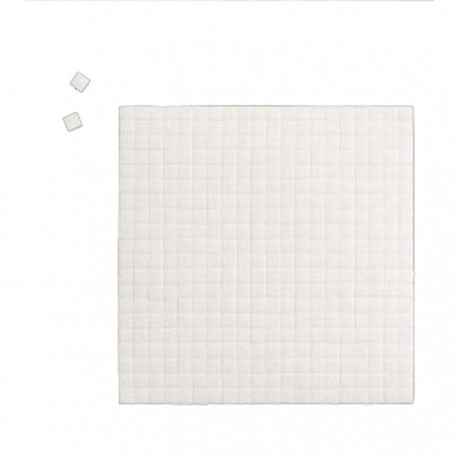 BIADESIVO SPESSORATO - 400 quadrati 5mmx5mm