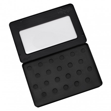 Metal Box for 22 Pearlcolors, Black