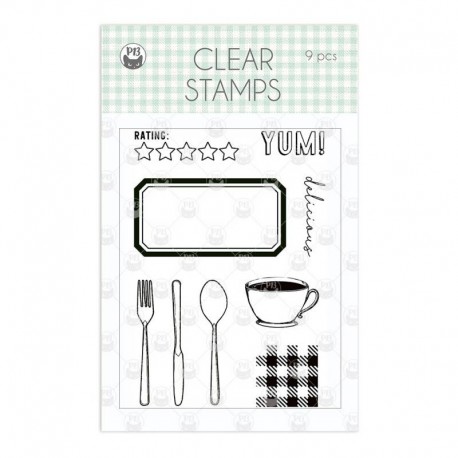 P13 - AROUND THE TABLE - CLEAR STAMPS