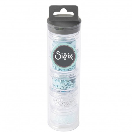 SIZZIX - SEQUINS & BEADS - ARTIC SKY