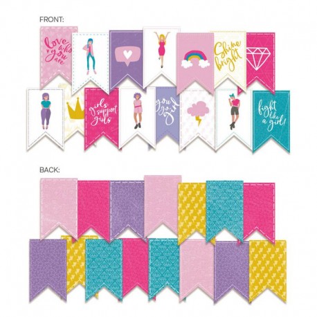 P13 - GIRL GANG - DIE CUT BANNER