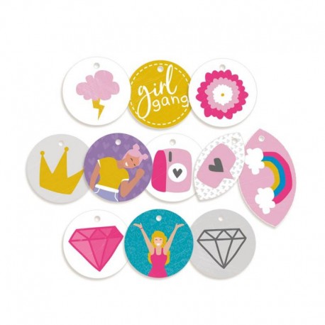 P13 - GIRL GANG - DECORATIVE TAGS