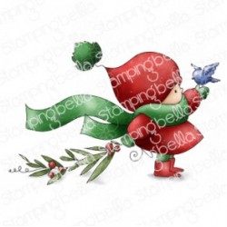 STAMPING BELLA - BUNDLE GIRL WITH A WINTER BRANCH