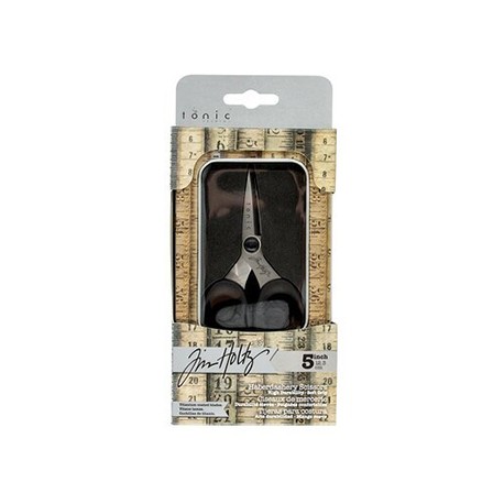 FORBICI 5″ CON ESCLUSIVA CONFEZIONE DI LATTA- TONIC TIM HOLTZ 5″ HABERDASHERY SCISSOR. FO