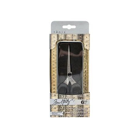 FORBICI TIM HOLTZ 6″ CON CUSTODIA IN LATTA- TONIC TH 6″ – HABERDASHERY SCISSOR