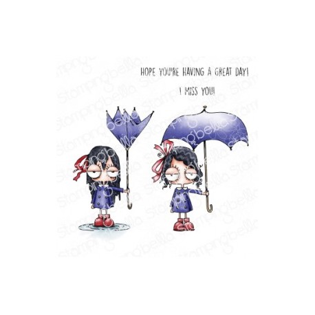 STAMPING BELLA - MINI ODDBALL WEATHER GIRLS