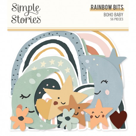 BOHO BABY - RAINBOW BITS