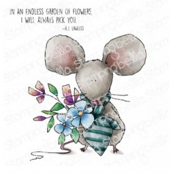 STAMPING BELLA - MOUSE BOUQUET