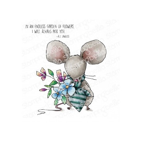 STAMPING BELLA - MOUSE BOUQUET