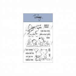 Tommy clear stamps – Meow & You