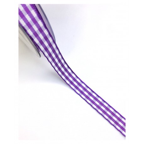 NASTRO SCOZZESE VIOLET - 15MM