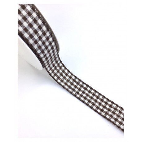 NASTRO SCOZZESE BROWN - 25MM