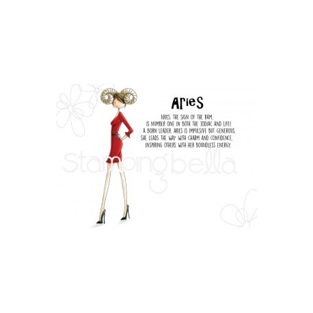 STAMPING BELLA - UPTOWN ZODIAC GIRL ARIES