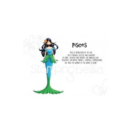 STAMPING BELLA - UPTOWN ZODIAC GIRL PISCES