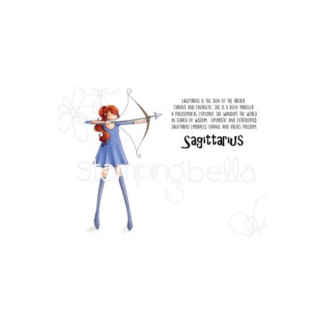 STAMPING BELLA - UPTOWN ZODIAC GIRL SAGITTARIUS