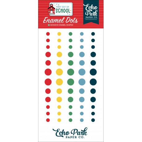 ECHO PARK - FIRST DAY OF SCHOOL - ENAMEL DOTS
