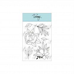 Tommy clear stamps – Flowers