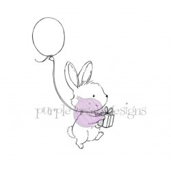 PURPLE ONION - Bugsy (bunny with balloon)