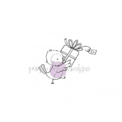 PURPLE ONION - Jessie (bird with gift)