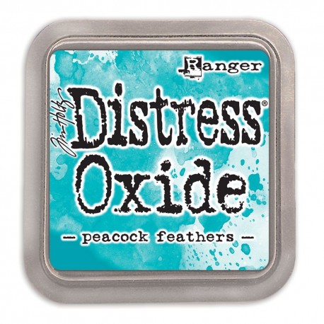 DISTRESS INK OXIDE - PEACOCK FEATHERS