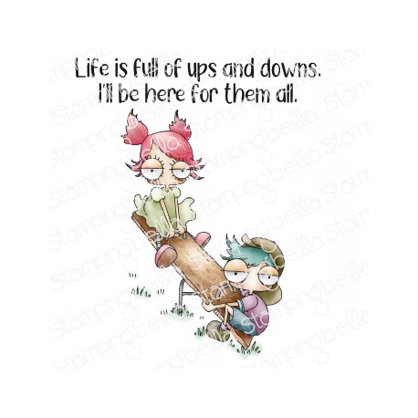 STAMPING BELLA - MINI ODDBALLS ON A SEESAW