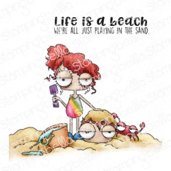 STAMPING BELLA - MINI ODDBALLS PLAYING IN THE SAND