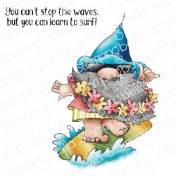 STAMPING BELLA - GNOME RIDING THE WAVES