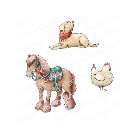 STAMPING BELLA - UPTOWN COWBOY PETS