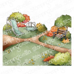 STAMPING BELLA - PARK BACKDROP