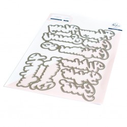 PINKFRESH STUDIO - Brushed Sentiments Holiday die