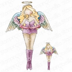 STAMPINGBELLA -  CURVY GIRL ANGEL