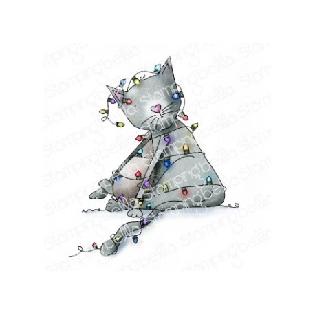 STAMPINGBELLA -  TANGLED KITTY