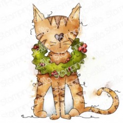 STAMPINGBELLA -  UNIMPRESSED CHRISTMAS CAT