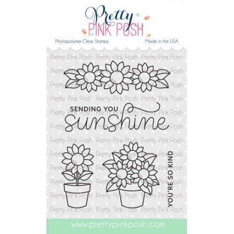 PPP - POTTED SUNFLOWERS - TIMBRI