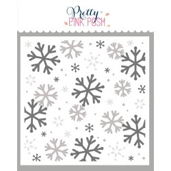 PPP - LAYERED SNOWFLAKES STENCILS