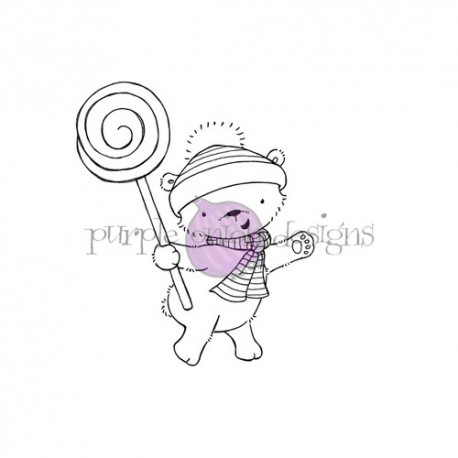 PURPLE ONION - Polar (bear with lollipop)