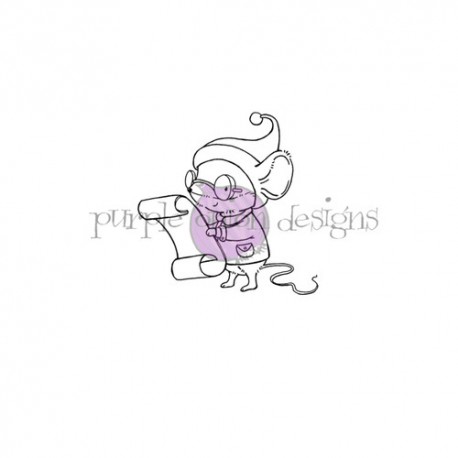 PURPLE ONION - Chippey (mouse with list)