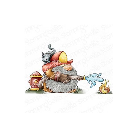 STAMPINGBELLA - GNOME FIREFIGHTER